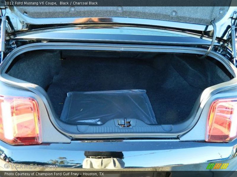 Black / Charcoal Black 2012 Ford Mustang V6 Coupe
