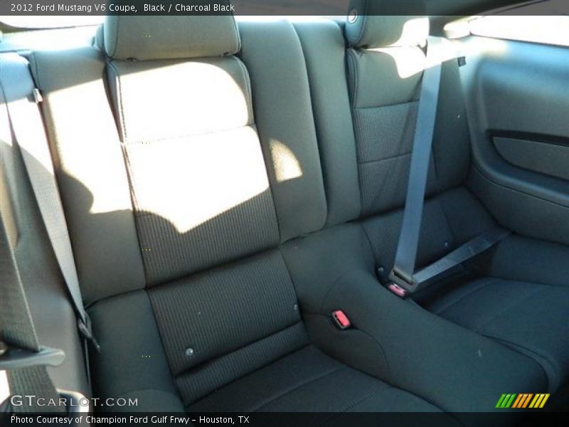 Black / Charcoal Black 2012 Ford Mustang V6 Coupe