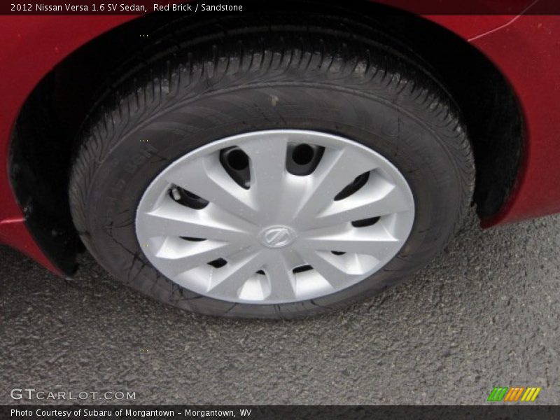 Red Brick / Sandstone 2012 Nissan Versa 1.6 SV Sedan