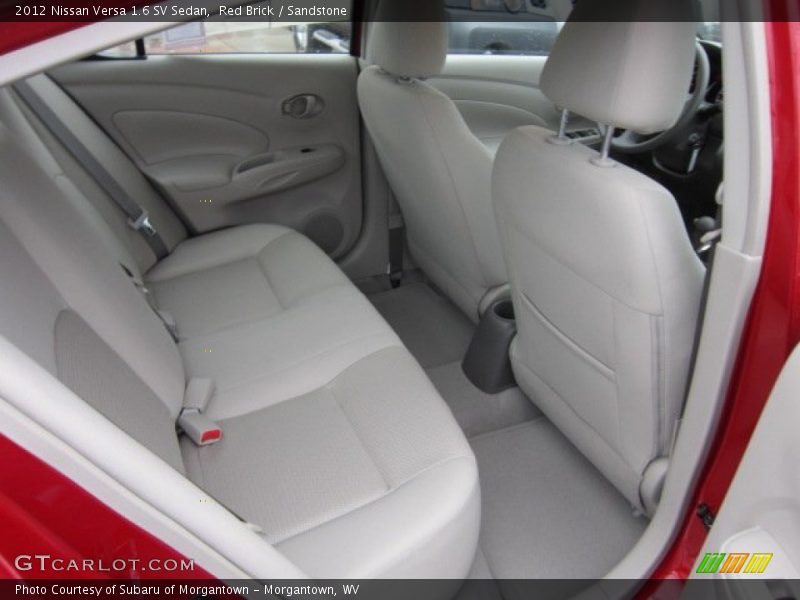 Red Brick / Sandstone 2012 Nissan Versa 1.6 SV Sedan