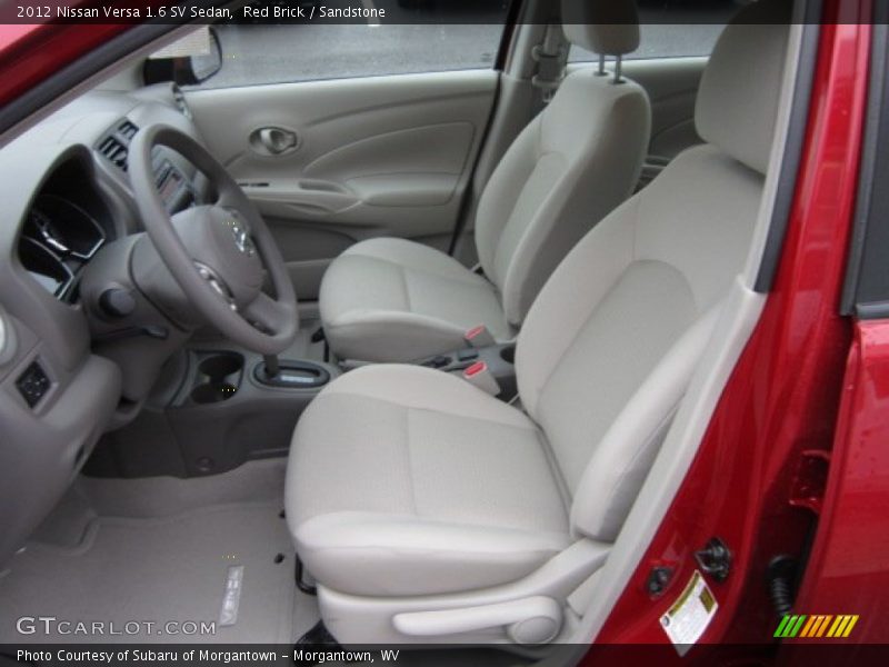 Red Brick / Sandstone 2012 Nissan Versa 1.6 SV Sedan