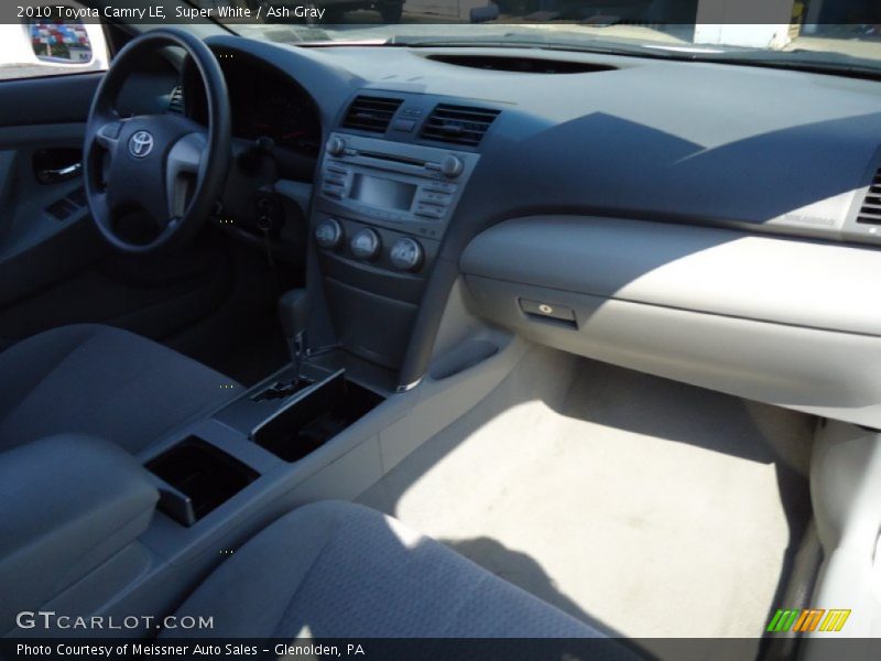 Super White / Ash Gray 2010 Toyota Camry LE