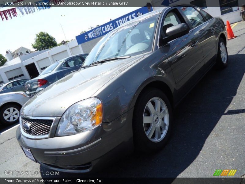 Dark Shadow Grey Metallic / Shale Grey 2006 Ford Five Hundred SE
