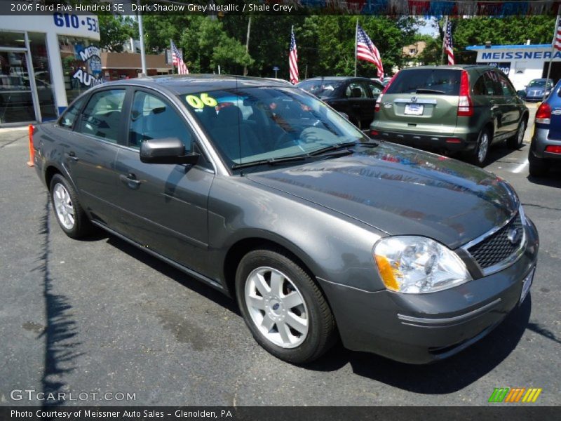 Dark Shadow Grey Metallic / Shale Grey 2006 Ford Five Hundred SE