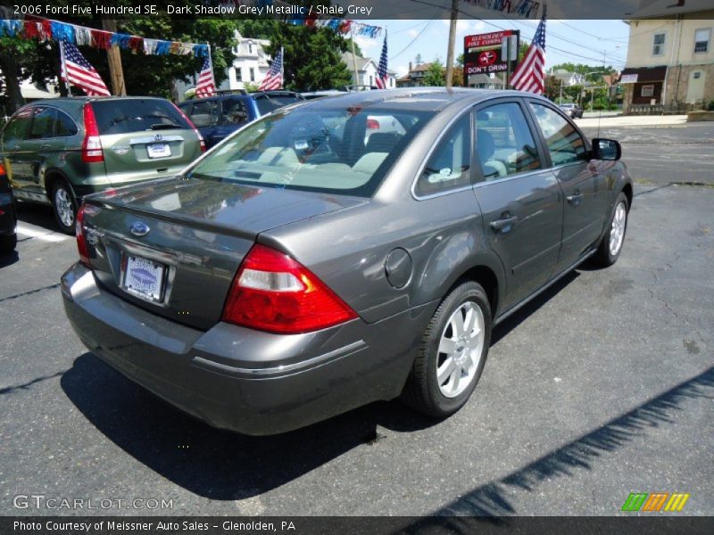 Dark Shadow Grey Metallic / Shale Grey 2006 Ford Five Hundred SE