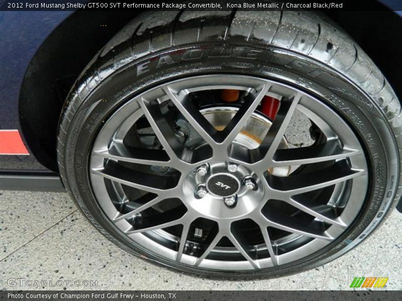  2012 Mustang Shelby GT500 SVT Performance Package Convertible Wheel