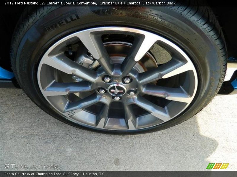  2012 Mustang C/S California Special Convertible Wheel