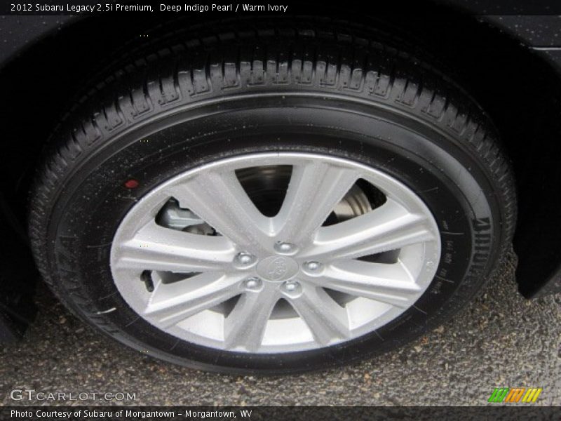 Deep Indigo Pearl / Warm Ivory 2012 Subaru Legacy 2.5i Premium
