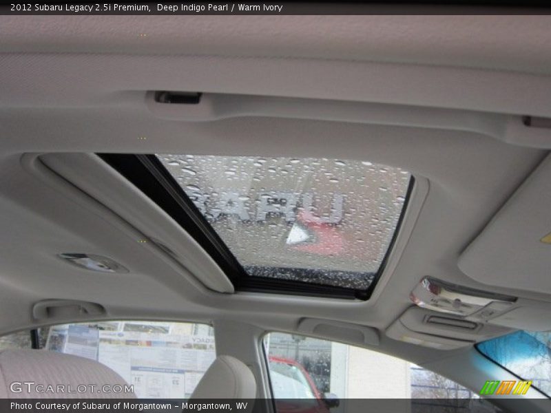 Deep Indigo Pearl / Warm Ivory 2012 Subaru Legacy 2.5i Premium