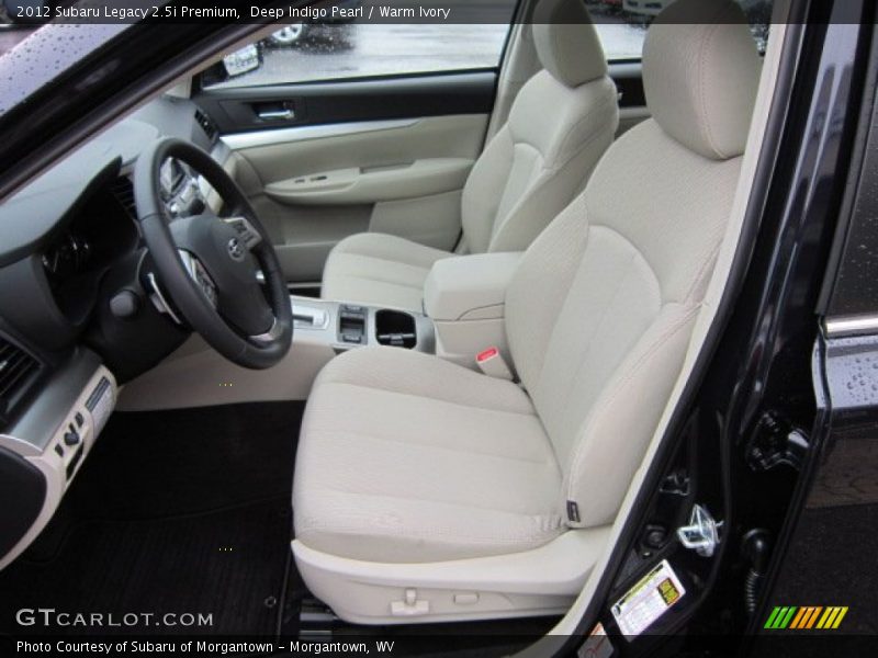 Deep Indigo Pearl / Warm Ivory 2012 Subaru Legacy 2.5i Premium