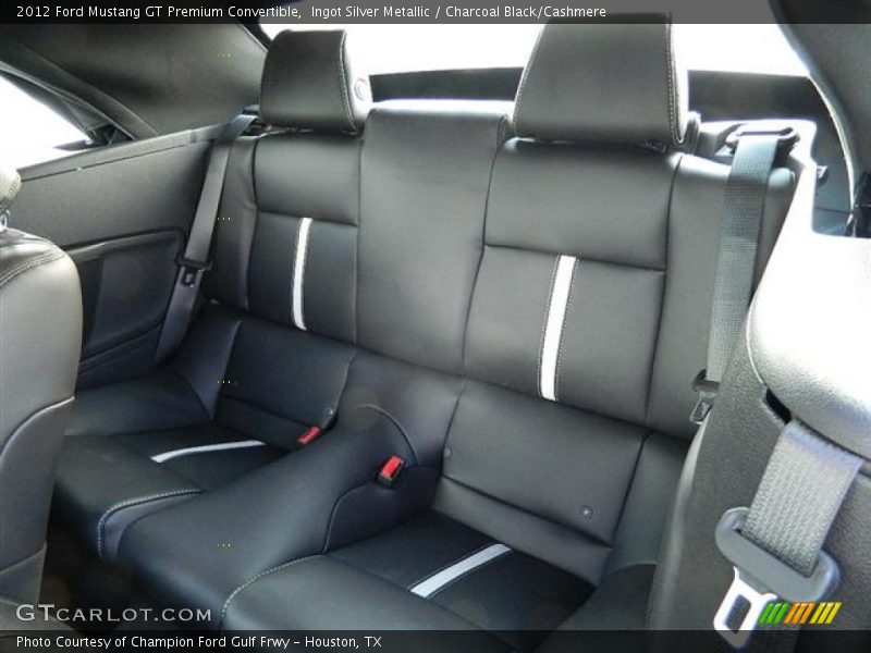 Ingot Silver Metallic / Charcoal Black/Cashmere 2012 Ford Mustang GT Premium Convertible
