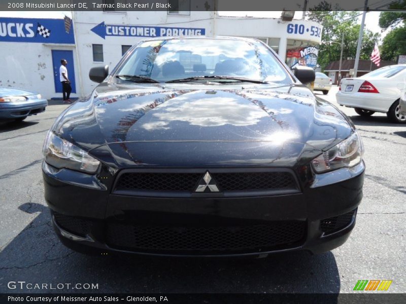 Tarmac Black Pearl / Black 2008 Mitsubishi Lancer DE