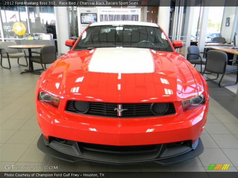  2012 Mustang Boss 302 Race Red