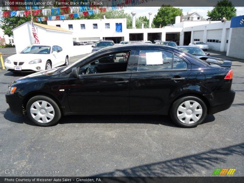 Tarmac Black Pearl / Black 2008 Mitsubishi Lancer DE