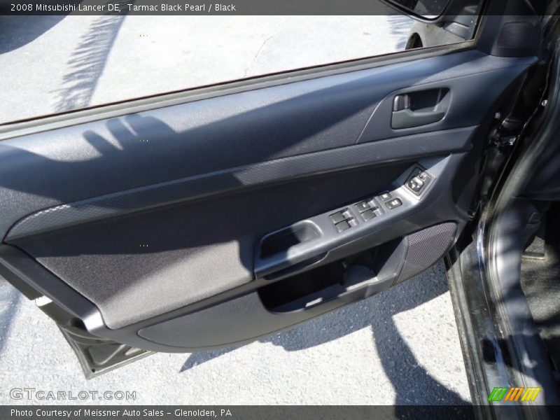 Tarmac Black Pearl / Black 2008 Mitsubishi Lancer DE