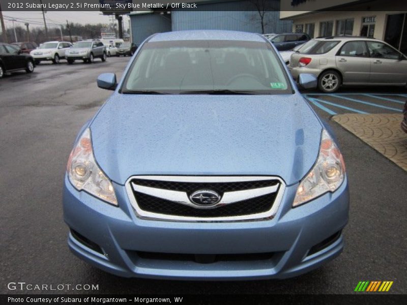 Sky Blue Metallic / Off Black 2012 Subaru Legacy 2.5i Premium