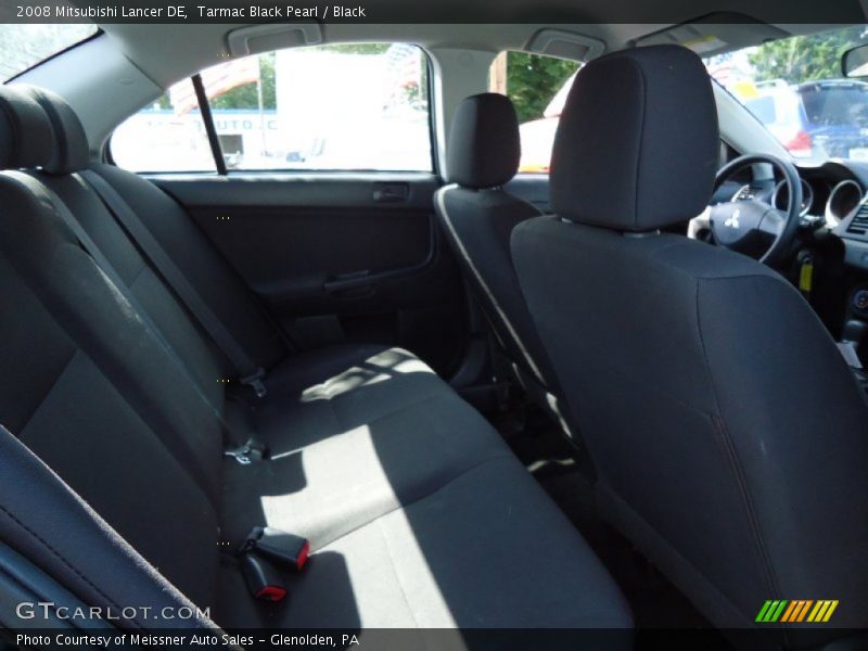 Tarmac Black Pearl / Black 2008 Mitsubishi Lancer DE