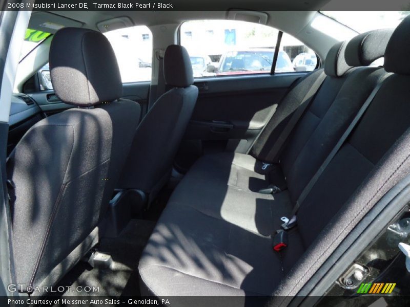 Tarmac Black Pearl / Black 2008 Mitsubishi Lancer DE