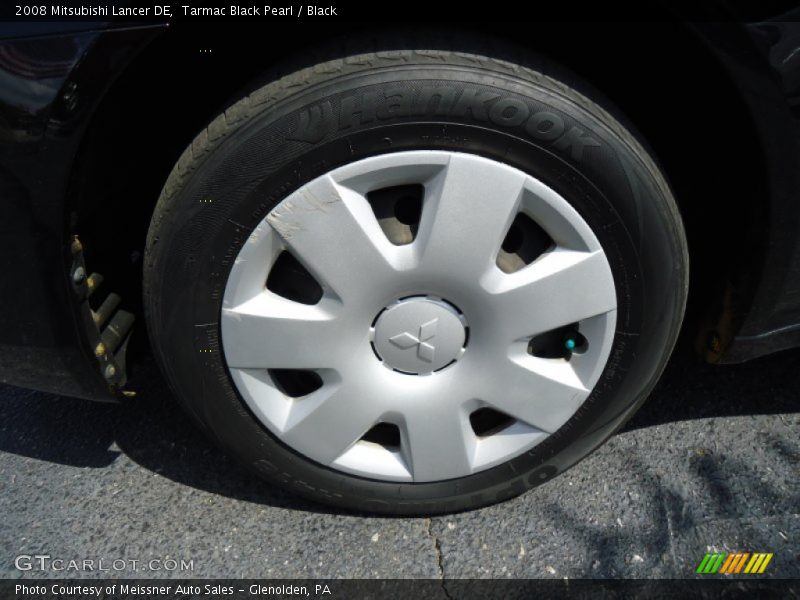 Tarmac Black Pearl / Black 2008 Mitsubishi Lancer DE