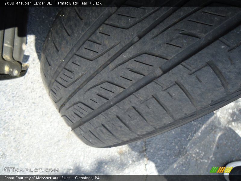 Tarmac Black Pearl / Black 2008 Mitsubishi Lancer DE