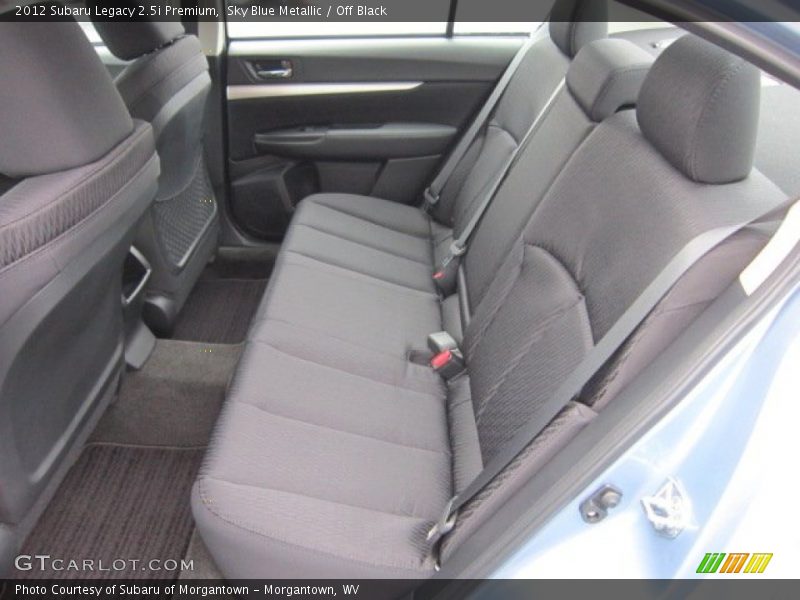 Sky Blue Metallic / Off Black 2012 Subaru Legacy 2.5i Premium