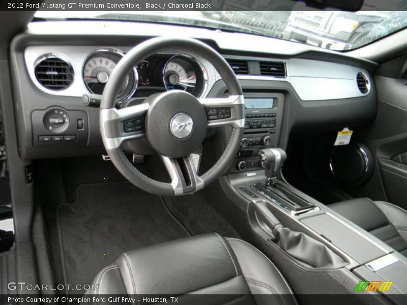 Dashboard of 2012 Mustang GT Premium Convertible