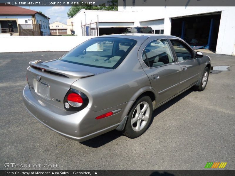 Sterling Mist Metallic / Frost 2001 Nissan Maxima SE