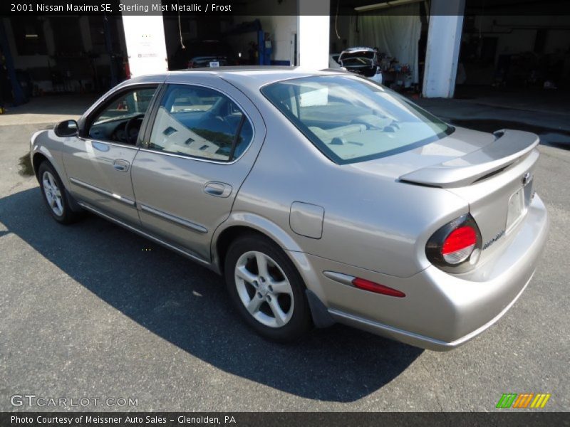 Sterling Mist Metallic / Frost 2001 Nissan Maxima SE