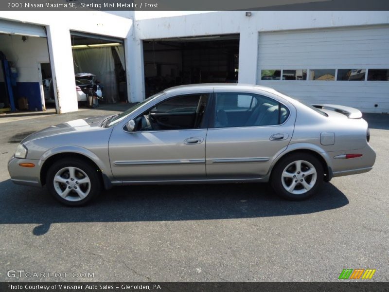 Sterling Mist Metallic / Frost 2001 Nissan Maxima SE