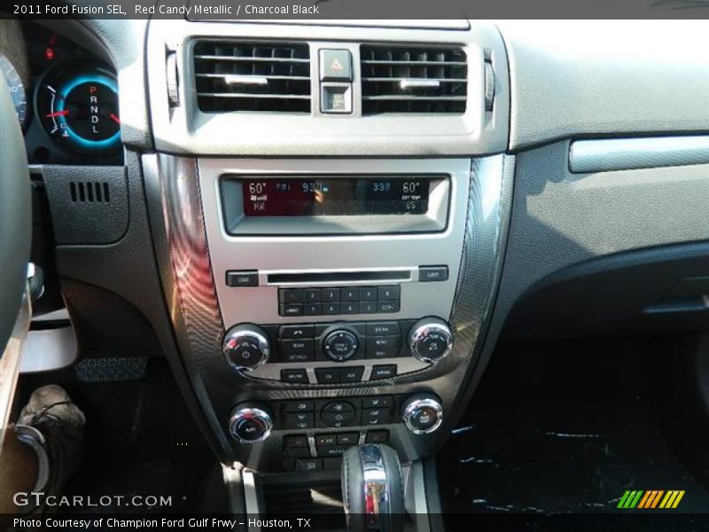 Red Candy Metallic / Charcoal Black 2011 Ford Fusion SEL