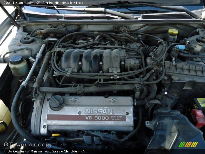 Sterling Mist Metallic / Frost 2001 Nissan Maxima SE