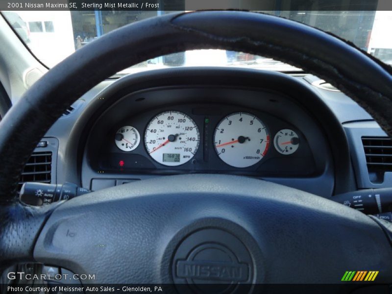 Sterling Mist Metallic / Frost 2001 Nissan Maxima SE