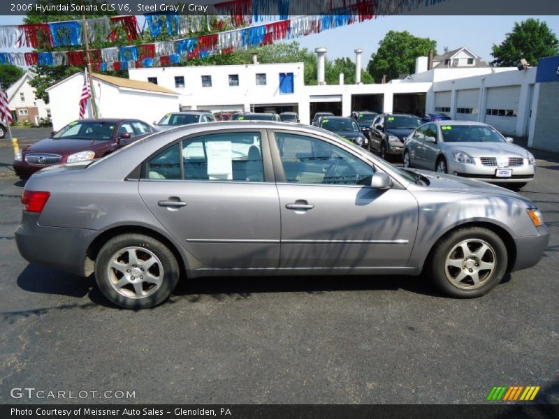 Steel Gray / Gray 2006 Hyundai Sonata GLS V6