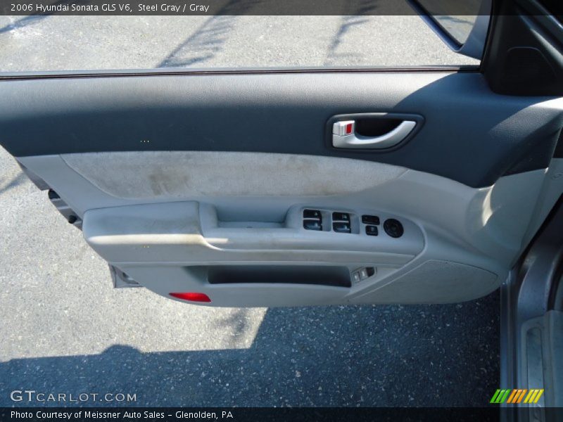 Steel Gray / Gray 2006 Hyundai Sonata GLS V6