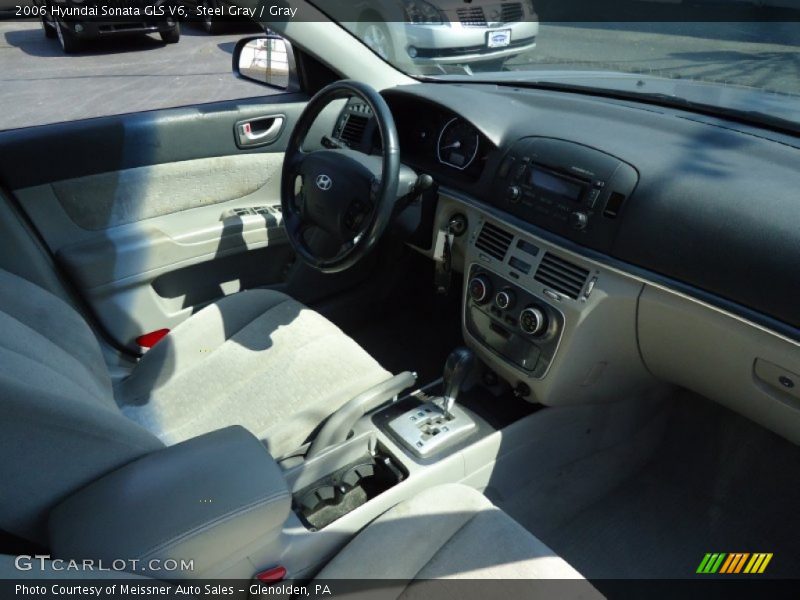 Steel Gray / Gray 2006 Hyundai Sonata GLS V6