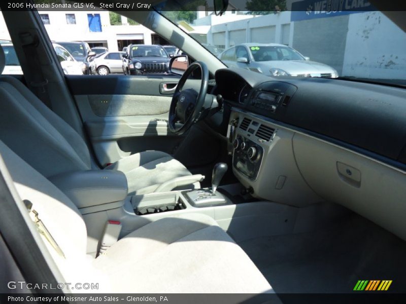 Steel Gray / Gray 2006 Hyundai Sonata GLS V6