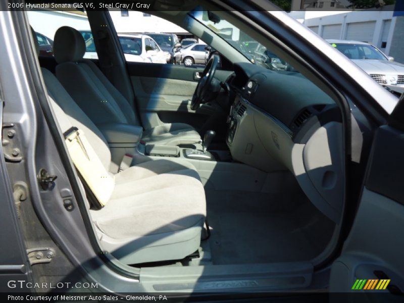 Steel Gray / Gray 2006 Hyundai Sonata GLS V6