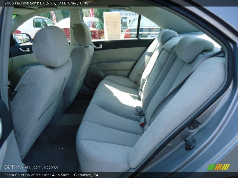 Steel Gray / Gray 2006 Hyundai Sonata GLS V6