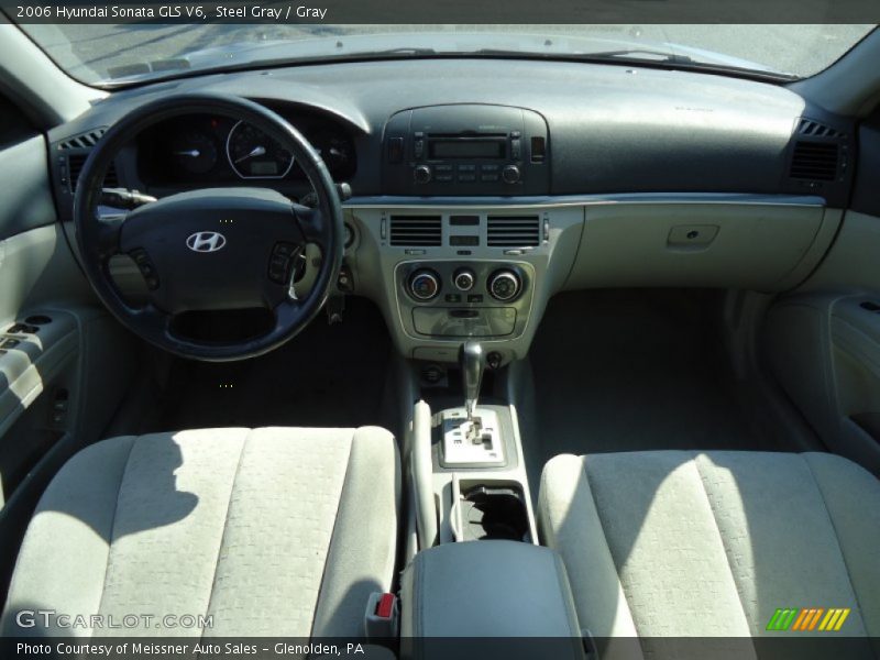 Steel Gray / Gray 2006 Hyundai Sonata GLS V6