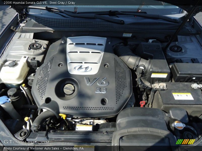 Steel Gray / Gray 2006 Hyundai Sonata GLS V6