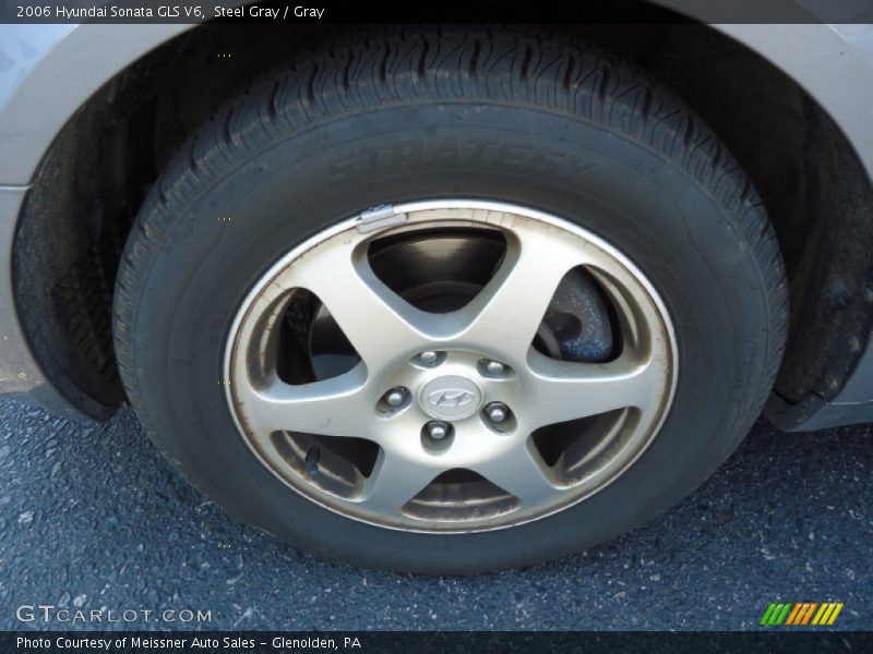 Steel Gray / Gray 2006 Hyundai Sonata GLS V6