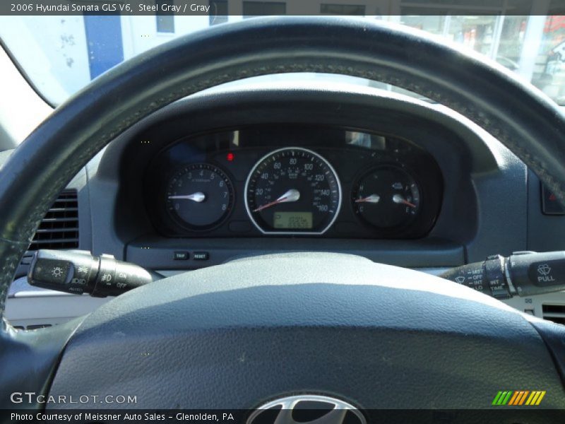 Steel Gray / Gray 2006 Hyundai Sonata GLS V6