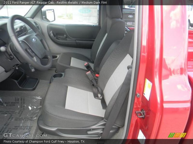 Redfire Metallic / Medium Dark Flint 2011 Ford Ranger XLT Regular Cab