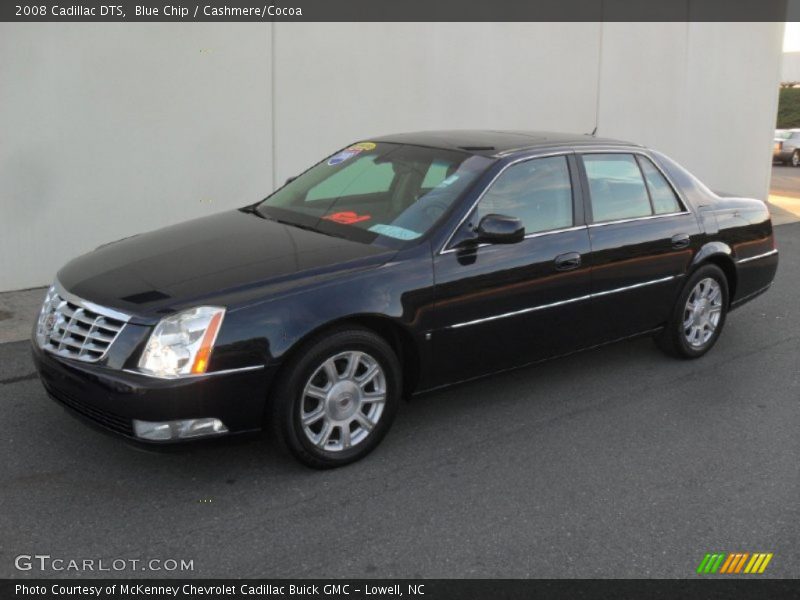 Blue Chip / Cashmere/Cocoa 2008 Cadillac DTS