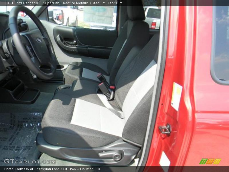 Redfire Metallic / Medium Dark Flint 2011 Ford Ranger XLT SuperCab