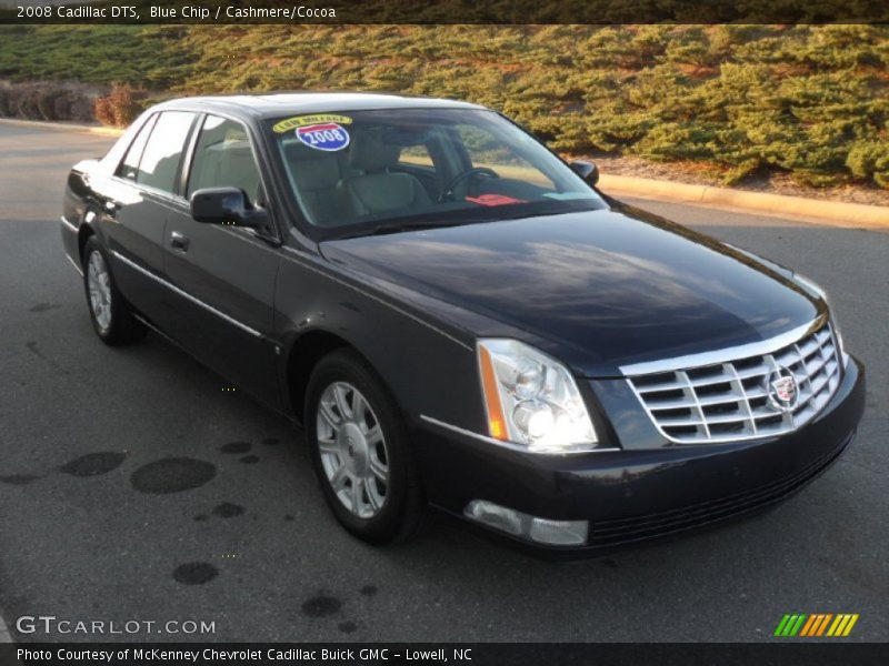 Blue Chip / Cashmere/Cocoa 2008 Cadillac DTS