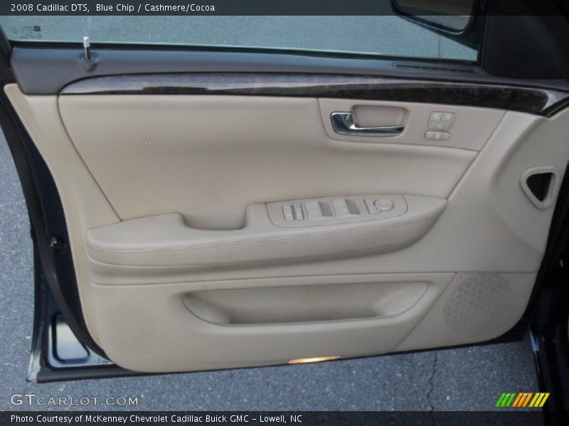 Blue Chip / Cashmere/Cocoa 2008 Cadillac DTS
