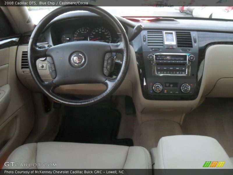 Blue Chip / Cashmere/Cocoa 2008 Cadillac DTS