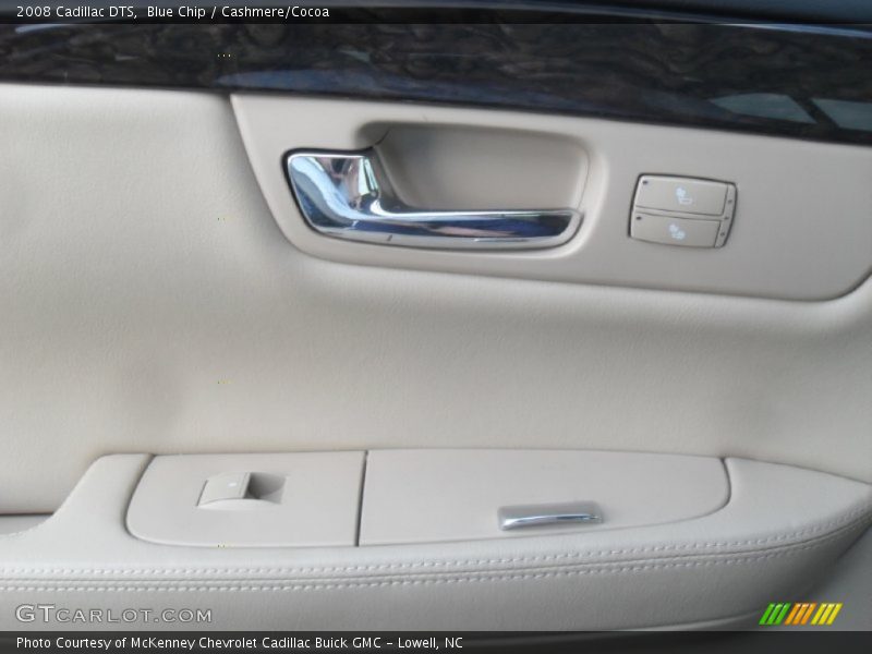 Blue Chip / Cashmere/Cocoa 2008 Cadillac DTS