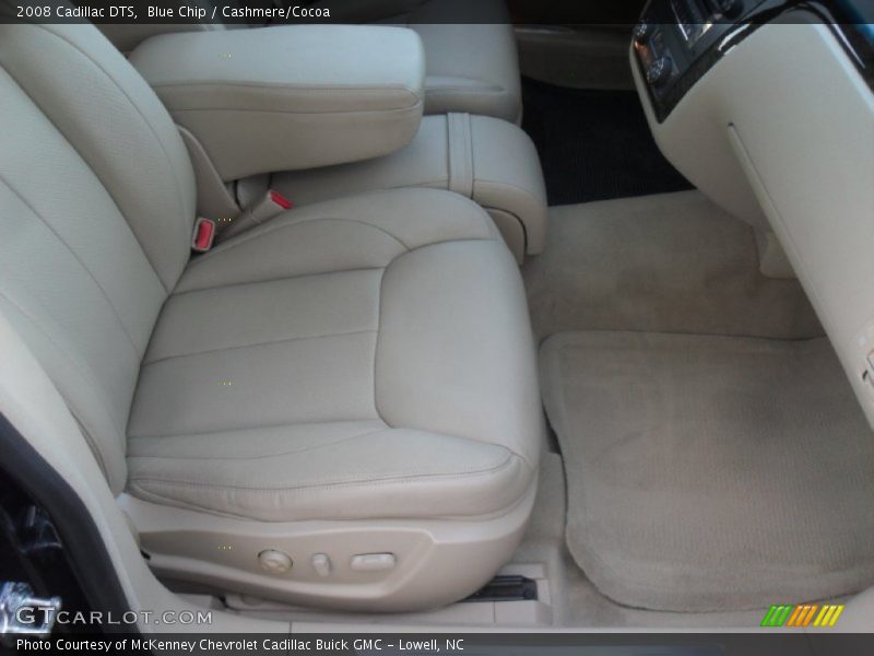 Blue Chip / Cashmere/Cocoa 2008 Cadillac DTS